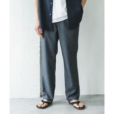 『速乾/接触冷感/イージーケア』ウールライクイージートラウザー