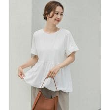 ペプラムバルーンTシャツ