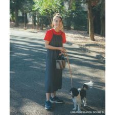 アーバンリサーチ ドアーズ(URBAN RESEARCH DOORS)の『仁村紗和さん着用』『UR TECH』サマシェアバックドロストキャミワンピー