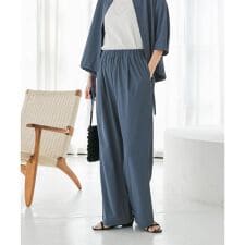 『仁村紗和さん着用』『UR TECH』サマシェアストレートイージーパンツ