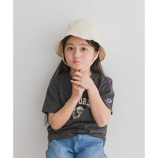 『親子リンク』コットンツイルパネルハット(KIDS)