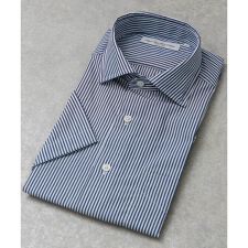LIFE STYLE TAILOR　セミワイド半袖シャツ