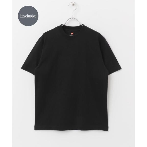 [�}���C]�w�ʒ��xHanes×DOORS BEEFY-T DOORS FIT Short-Sleeve/�A�[�o�����T�[�` �h�A�[�Y�iURBAN RESEARCH DOORS�j �u���b�N