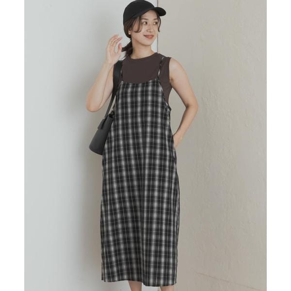 FORK&SPOON テントラインUネックワンピース | アーバンリサーチ