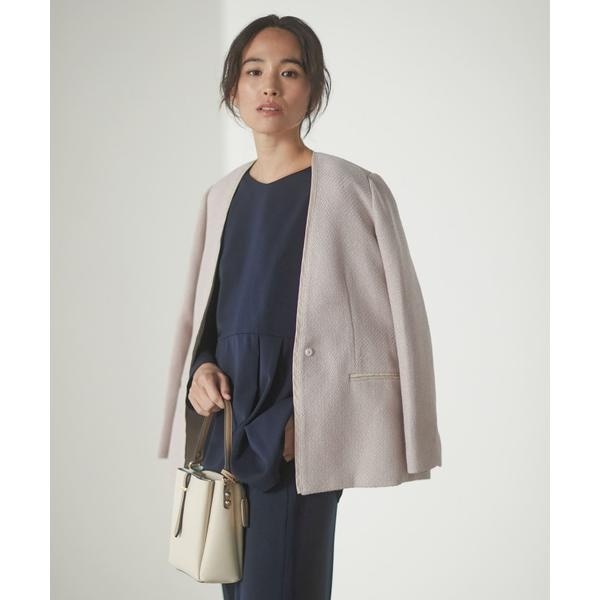 ツイードVネックロングジャケット | アーバンリサーチ ドアーズ(URBAN