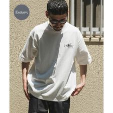 『別注』Foxfire×DOORS　釣り竿プリントTシャツ