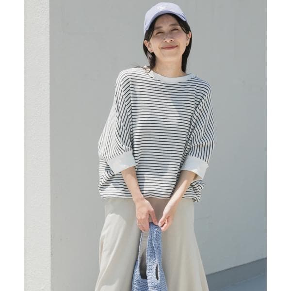 新品タグ付◉ DOORS タックフライスワイドTシャツ　ベージュ URBAN RESEARCH DOORS - 新品タグ付◉ DOORS タックフライスワイドT
