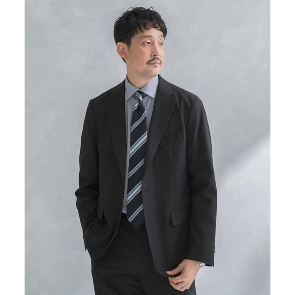 LIFE STYLE TAILOR ツイードライクコンフォータブルジャケット