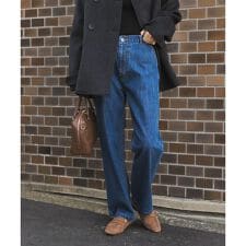 『3サイズ展開』デニムワイドパンツ