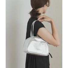 Folna　ホイルレザーボストンバッグ