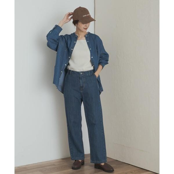 デニムバンドカラーシャツ | アーバンリサーチ ドアーズ(URBAN