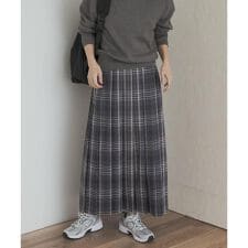 アーバンリサーチ ドアーズ(URBAN RESEARCH DOORS)の『一部WEB限定カラー』チェックプリーツスカート