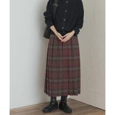 アーバンリサーチ ドアーズ(URBAN RESEARCH DOORS)の『一部WEB限定カラー』チェックプリーツスカート