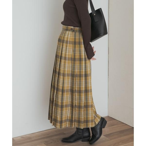 アーバンリサーチドアーズ　スカート URBAN RESEARCH DOORS アーバンリサーチドアーズ ピンタック