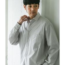 アーバンリサーチ ドアーズ(URBAN RESEARCH DOORS)のTCブロードレギュラーカラーロングスリーブシャツ