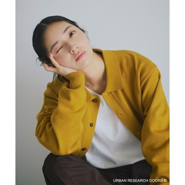 新品タグ付き　UR TECH 200日ニットリングドットカーディガン　ドアーズ 仁村紗和さん着用』『UR TECH 200日ニット』リングドット