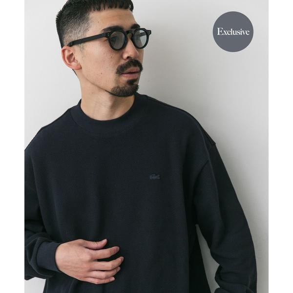 別注』LACOSTE×DOORS thick pique mock long-sleeve | アーバン