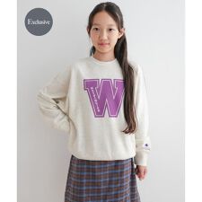 『WEB/一部店舗限定』『別注』Champion×DOORS　ロゴスウェット(KIDS)