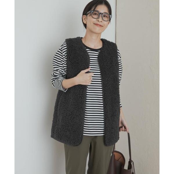 新品タグ付◉ ウールボアベスト　かぐれ　アーバンリサーチ　DOORS URBAN RESEARCH DOORS（アーバンリサーチドアーズ）の「ブークレー
