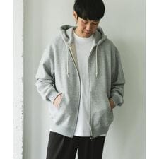 commpost　反毛裏毛ジップフーディ