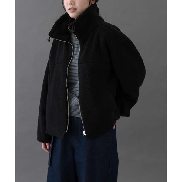 サステナブル】スタンドカラーブルゾン | アダムエロペ(ADAM ET ROPE