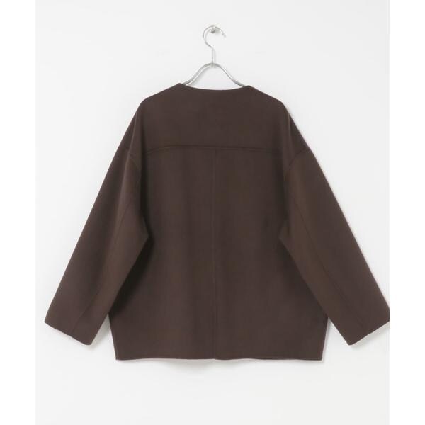 ★新品未使用タグ付き★UR DOORS＊ウールリバーノーカーラミドルコート URBAN RESEARCH DOORS｜ウールリバーノーカーラミドルコート | Rakuten