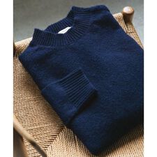 ウール混もちもちハイネックニット