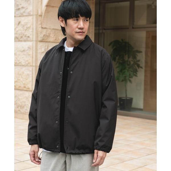 撥水/防風』ウールブレンドラミネート 中綿ブルゾン | アーバン