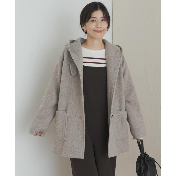 エアリーウールフードコート | アーバンリサーチ ドアーズ(URBAN