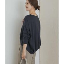 アーバンリサーチ ドアーズ(URBAN RESEARCH DOORS)のコットンバックタック長袖プルオーバー