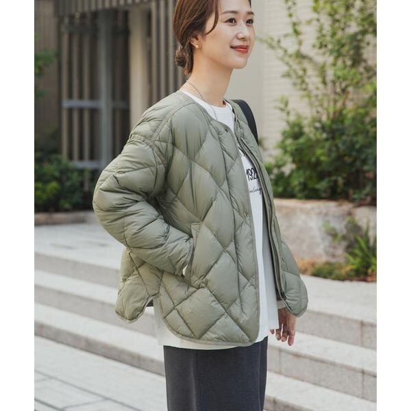 一部WEB限定カラー』ライトダウンキルトショートブルゾン | アーバン