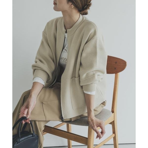 ニットZIPブルゾン | アーバンリサーチ ドアーズ(URBAN RESEARCH DOORS