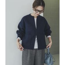 アーバンリサーチ ドアーズ(URBAN RESEARCH DOORS)のニットZIPブルゾン