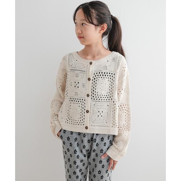 親子リンク』2WAYクロシェカーディガン | アーバンリサーチ ドアーズ