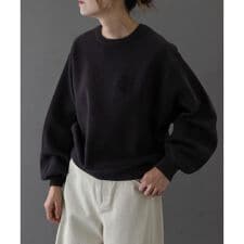 FORK&SPOON　エンブロイダリーロゴニットプルオーバー