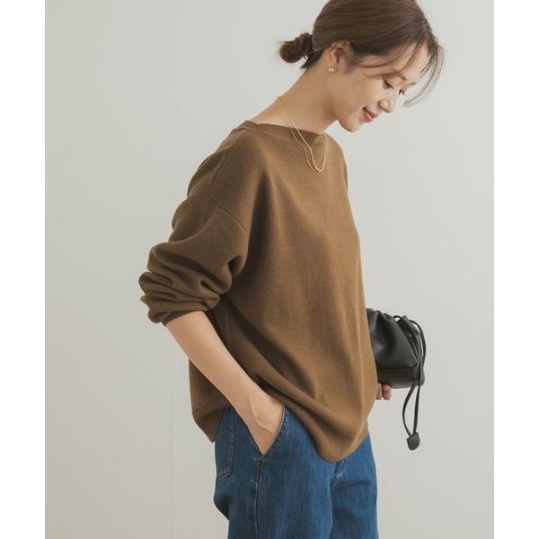 コットンウールボートネックニット | アーバンリサーチ ドアーズ(URBAN