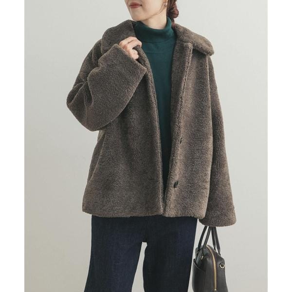 コクーンシルエットボアコート | アーバンリサーチ ドアーズ(URBAN