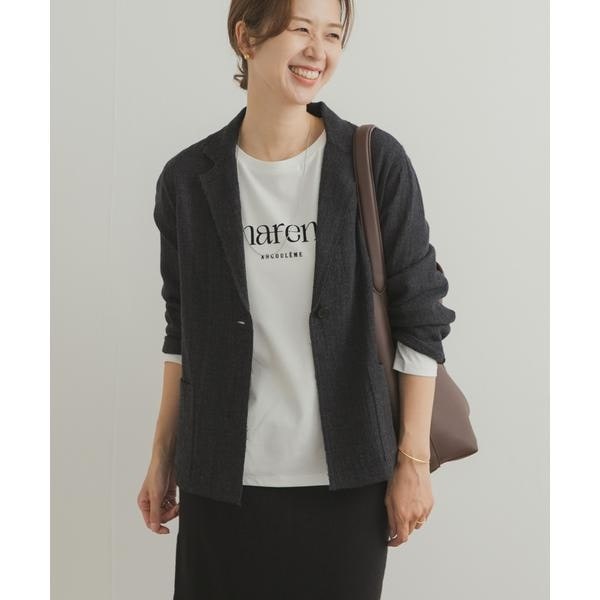 新品タグ付★Spick & Span ダブルクロスVカラージャケット　サイズ36 Spick & Span（スピックアンドスパン）の「ドライダブルクロスV