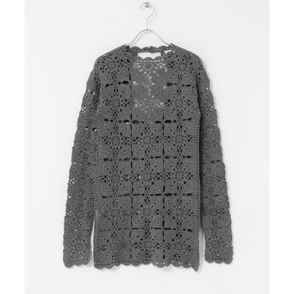 open sesame club FLEUR LACE BONNET OPEN SESAME CLUBCashmere blend