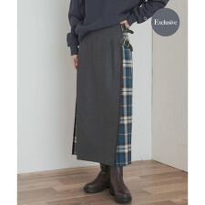 『別注』O’NEIL OF DUBLIN×DOORS　COMBI QUILT SKIRT