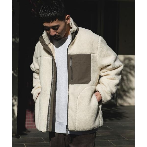 ★年末SALE★2022アーバンリサーチドアーズ　ノーカラーブルゾン　ブラックM ☆年末SALE☆2022アーバンリサーチドアーズ ノーカラーブルゾン