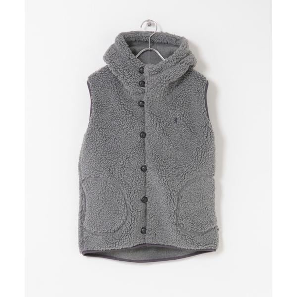 ★美品★GYMPHLEX BOA HOODED VESTアーバンリサーチドアーズ GYMPHLEX BOA HOODED VEST | アーバンリサーチ ドアーズ(URBAN