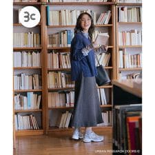 『仁村紗和さん着用』『UR TECH』完声/暖フレアスカート