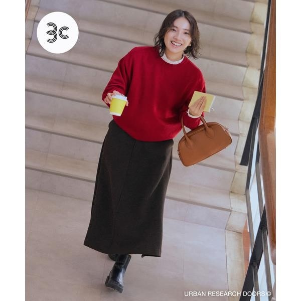 仁村紗和さん着用』『UR TECH』完声/暖フレアスカート | アーバン