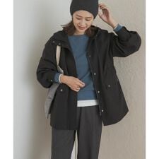 防風/撥水ドロストフーディ