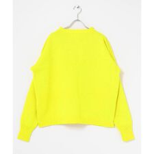 LE TRICOTEUR　CROPPED GUERNSEY SWEATER