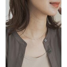 ツイストチェーンショートネックレス