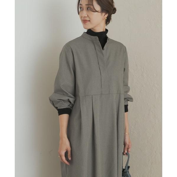 UR TECH』チェック柄バルーンスリーブワンピース | アーバンリサーチ