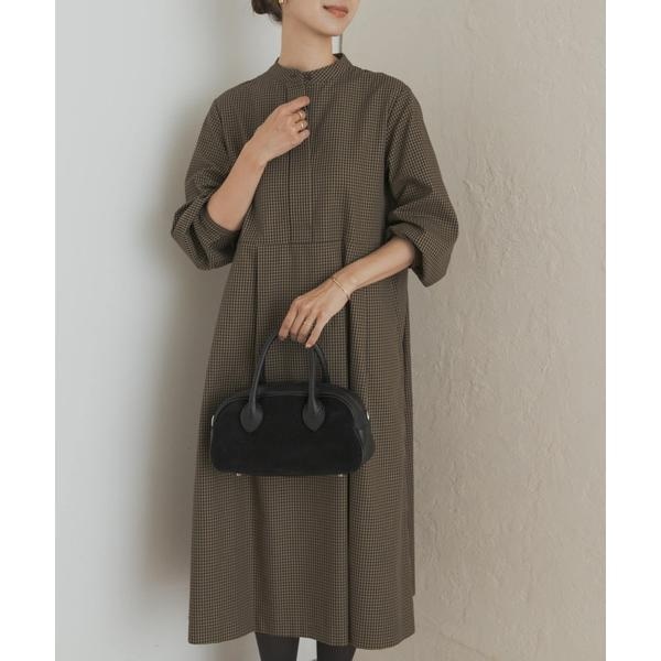 バルーンスリーブフラワー刺繍ドレス | プチローブ(petirobe) | マルイ