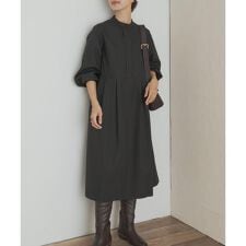 アーバンリサーチ ドアーズ(URBAN RESEARCH DOORS)の『UR TECH』チェック柄バルーンスリーブワンピース